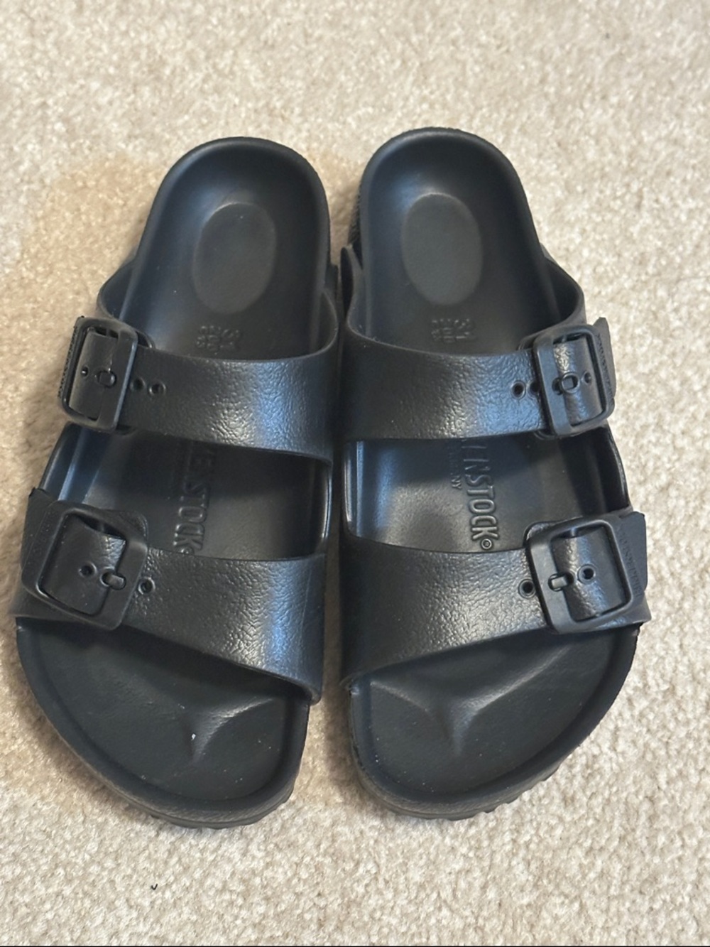 Birkenstock Arizona Essentials EVA Black Sandals Size 31 waterproof washable - Picture 4 of 7